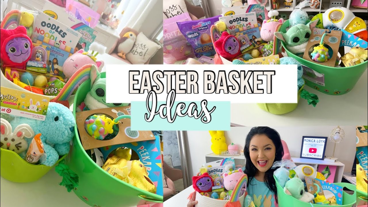 EASTER BASKET IDEAS | CUTE FINDS | MAKING MY KIDS BASKETS! | 2023