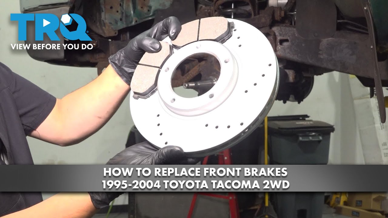 How to Replace Front Brakes 1995-2004 Toyota Tacoma 2WD