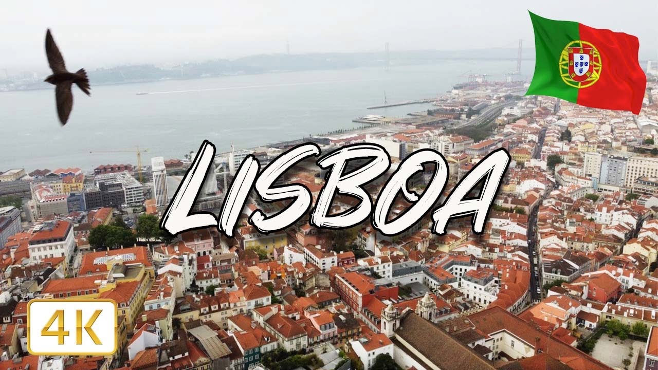 Lisboa, PORTUGAL 🇵🇹 2021 I From sky to city I Drone view I 4K/60fps
