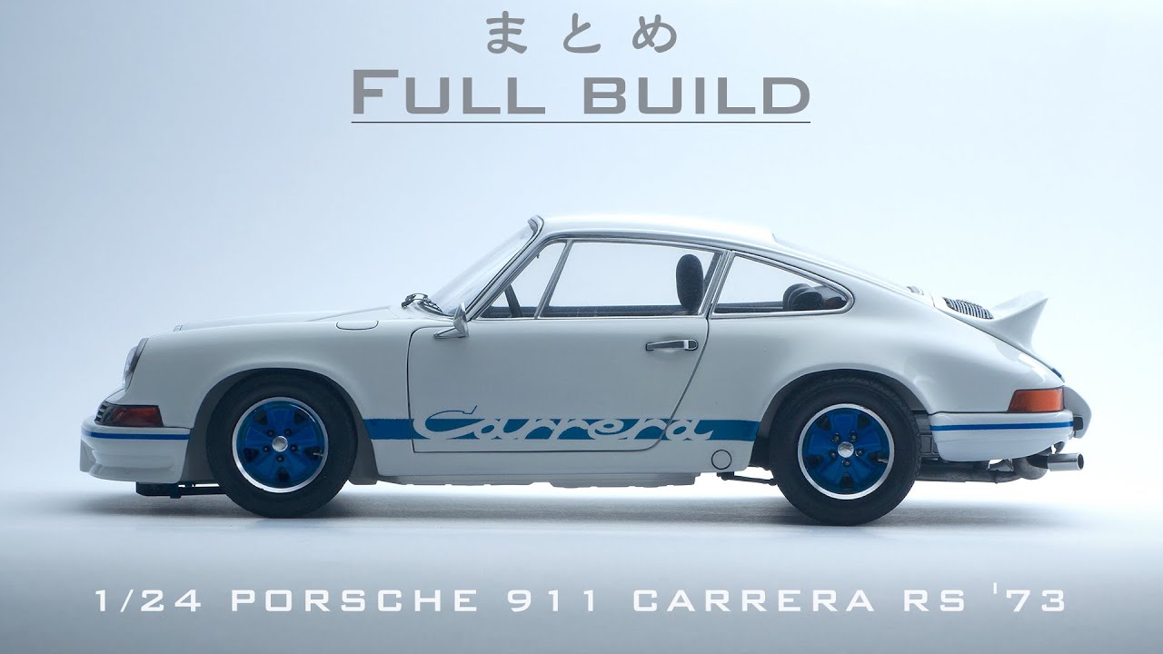 Изготовление пластиковой модели Fujimi Porsche911 '73Carrera RS 1/24