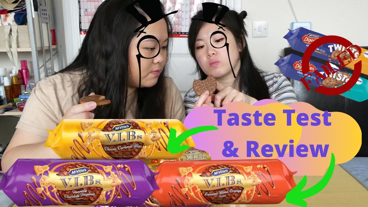 McVities VIB Caramel + Milk Digestive Biscuit Food Review | All 3 Flavours | Very Important Biscuits