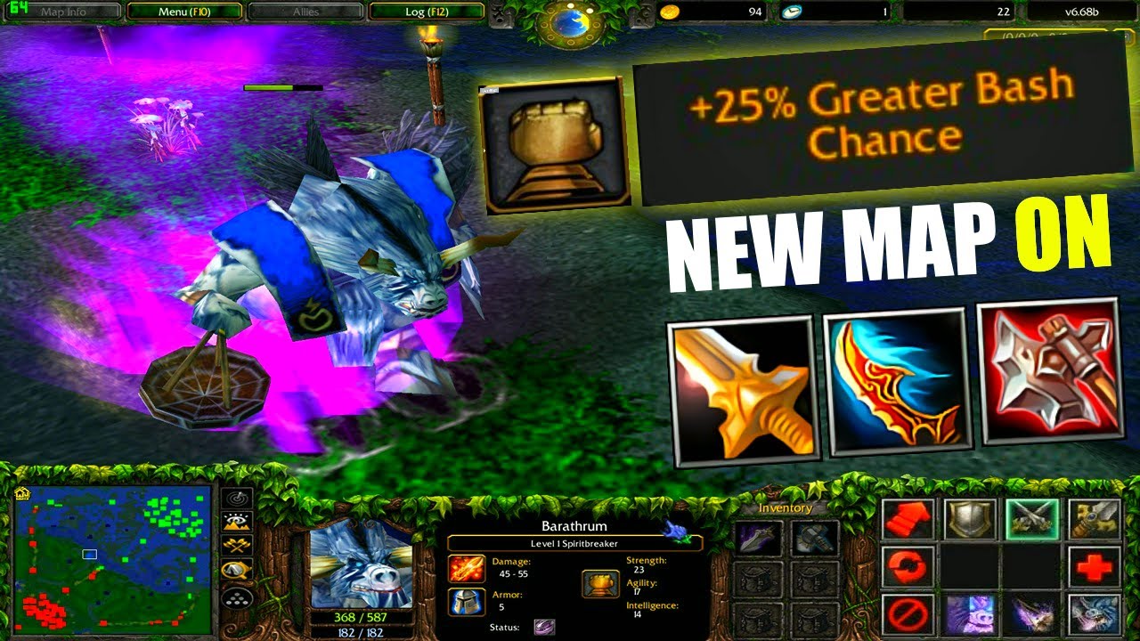Spirit Breaker - Bash King Meta! | RGC (New Map Is Intestering Because..)