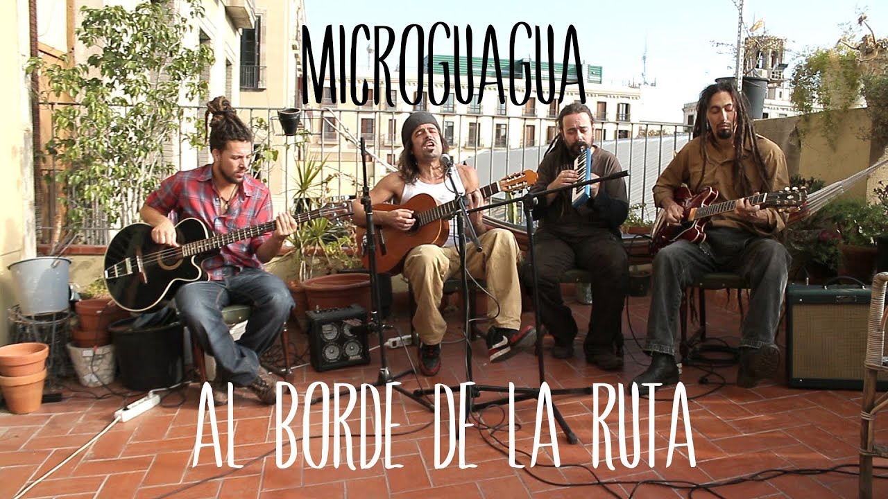 Microguagua - Al borde de la ruta 