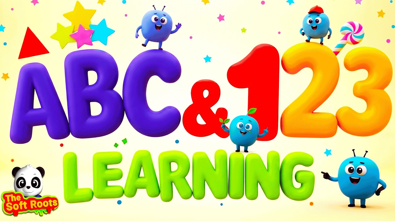 Preschool Learning activities for 3 year olds at home | Learn ABC Phonics Shapes Numbers Colors 🌈