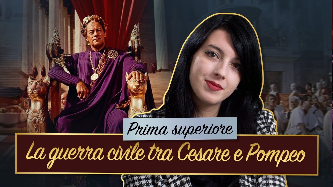 LA GUERRA CIVILE TRA CESARE E POMPEO || Storia romana
