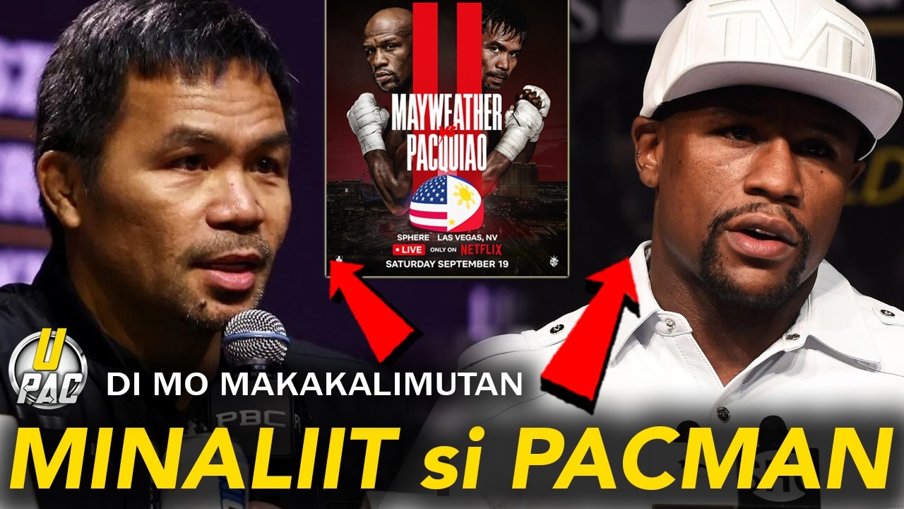 GRABE ang BANAT ni PACQUIAO kay Mayweather! Floyd MINALIIT si Pacman