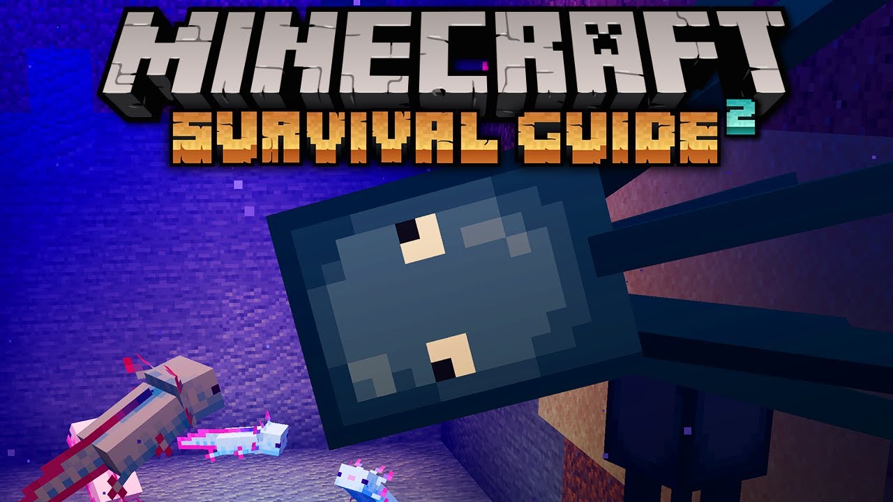 Выращиваем кальмаров с помощью аксолотлей! ▫ Руководство по выживанию в Minecraft (обучение 1.18,...