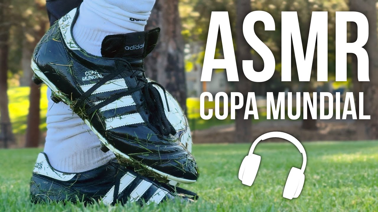 ASMR Training Session For Soccer / Football In Adidas Copa Mundial 