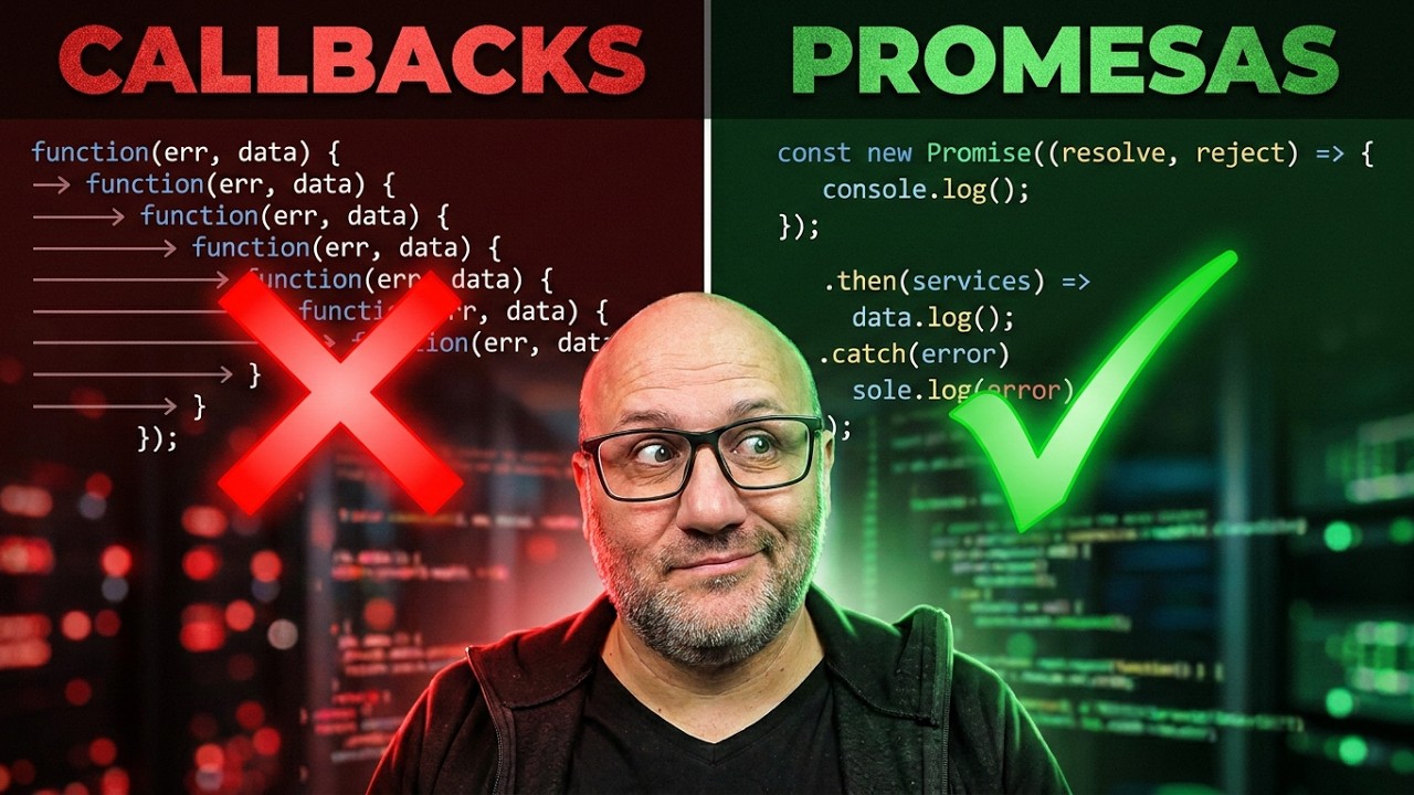 💬 Promesas en JavaScript – Manejo moderno de la asincronía explicado paso a paso