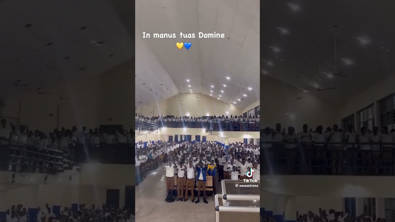 OPOKU WARE SCHOOL CHANTING THEIR SCHOOL IMANUS🤫⏰