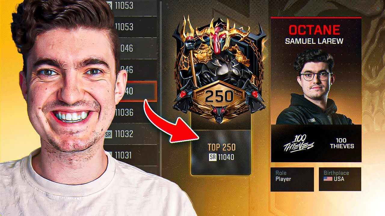 This is TOP 250 Rank in BO7 Ranked Play...