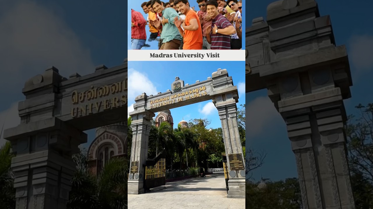 Madras University Sneak-inn😱🤩| #chennai oldest college University of Madras❤️&zwj;🔥📈