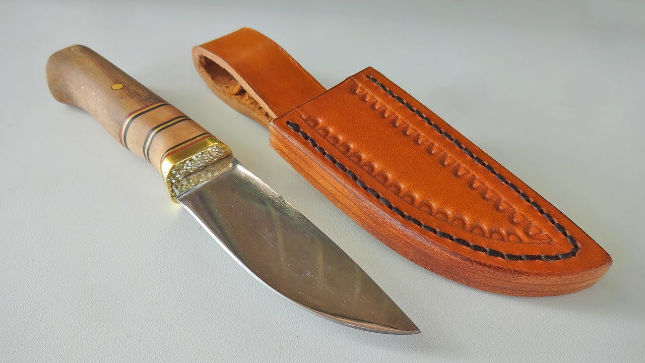 Haciendo una vaina para cuchillo