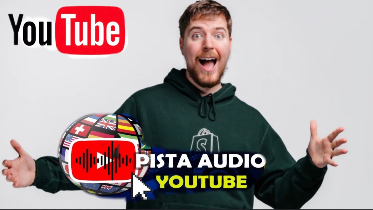 YOUTUBE me activó la pista de 👉AUDIO INGLÉS 👈 en mi pequeño canal