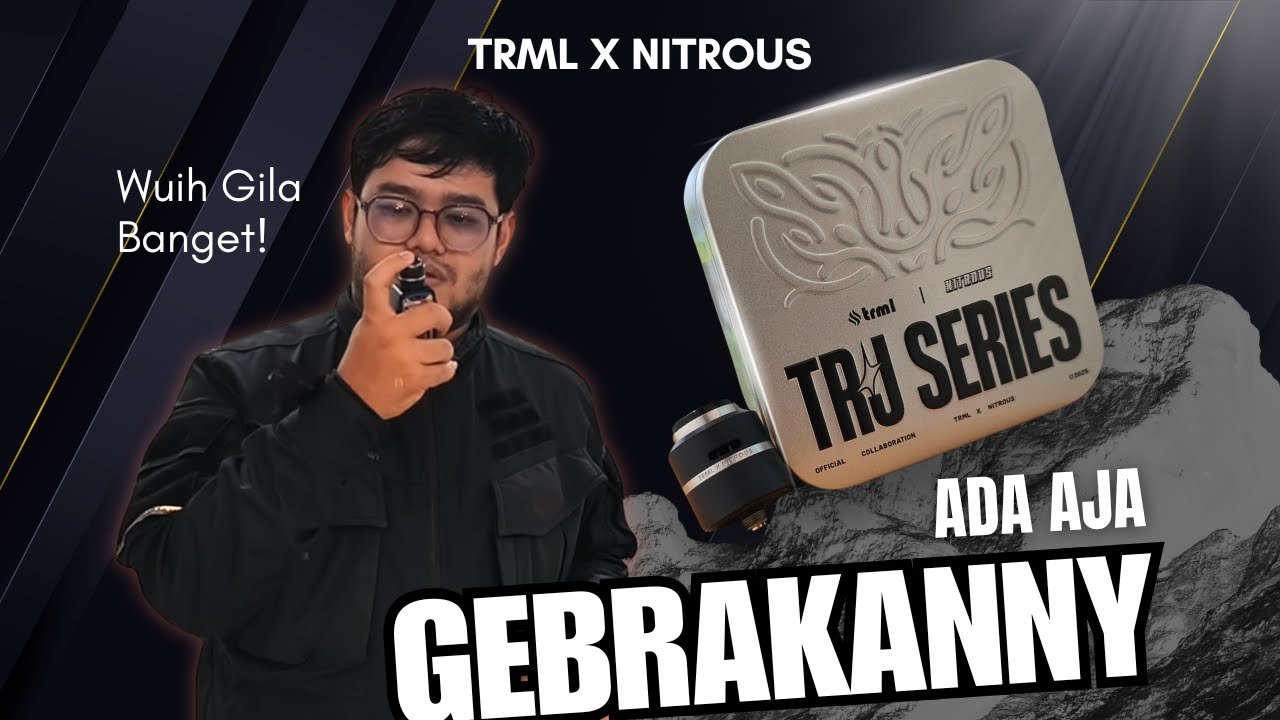 Inspirasi dari barang lawas | RDA TRJ series by TRML X Nitrous