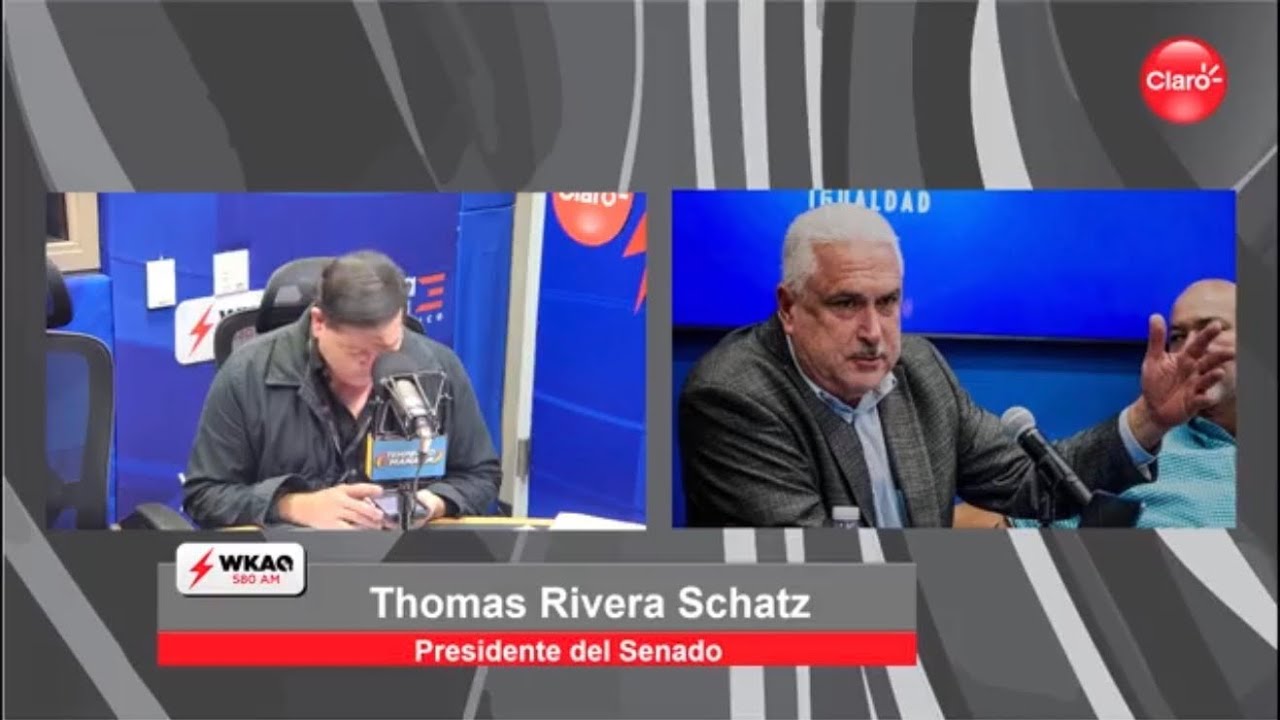 [10 MARZO 2026] Thomas Rivera Schatz en entrevista con Rubén Sánchez por WKAQ 580.