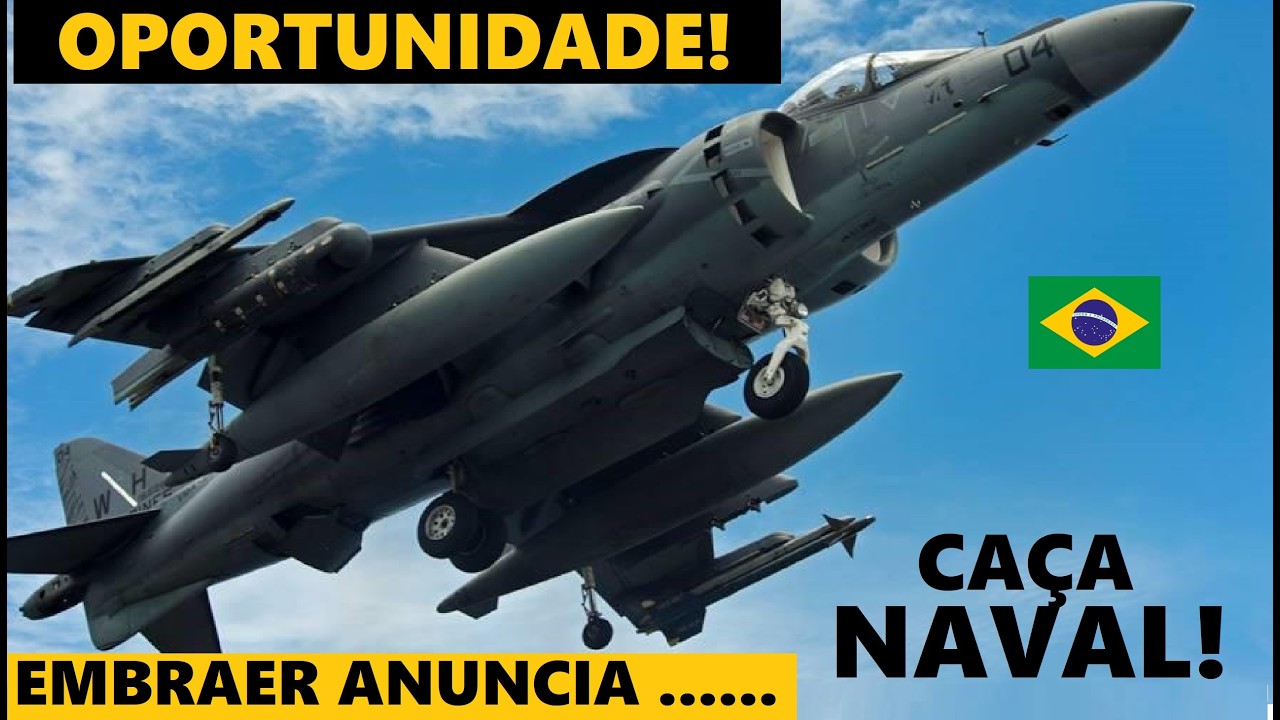 OPORTUNIDADE, Caça NAVAL descomissionados / EMBRAER anuncia!!!!!!