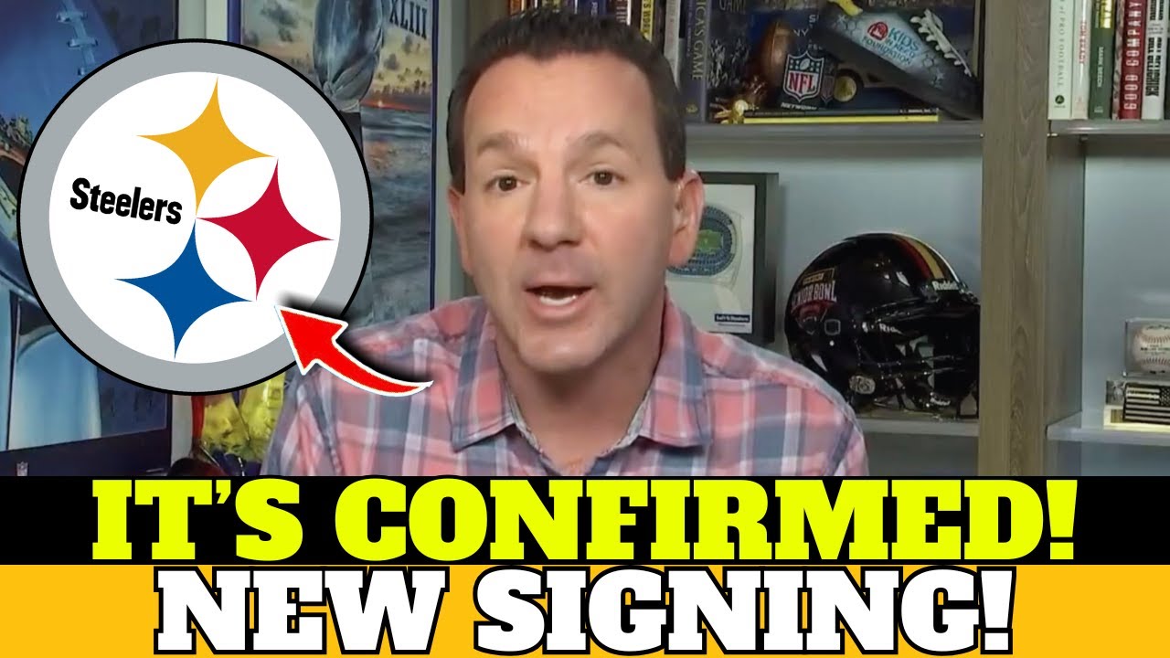 😱🚨URGENT! THE STEELERS JUST ANNOUNCED A NEW SIGNING! TIME TO CELEBRATE! STEELERS NEWS TODAY