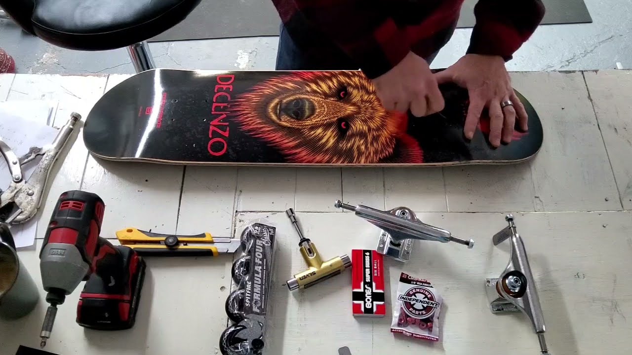 Powell Flight Deck skateboard setup