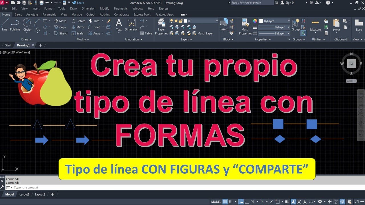 ⚡Tipos de  linea personalizados con 