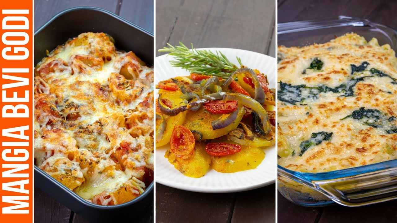 3 RICETTE CON PATATE