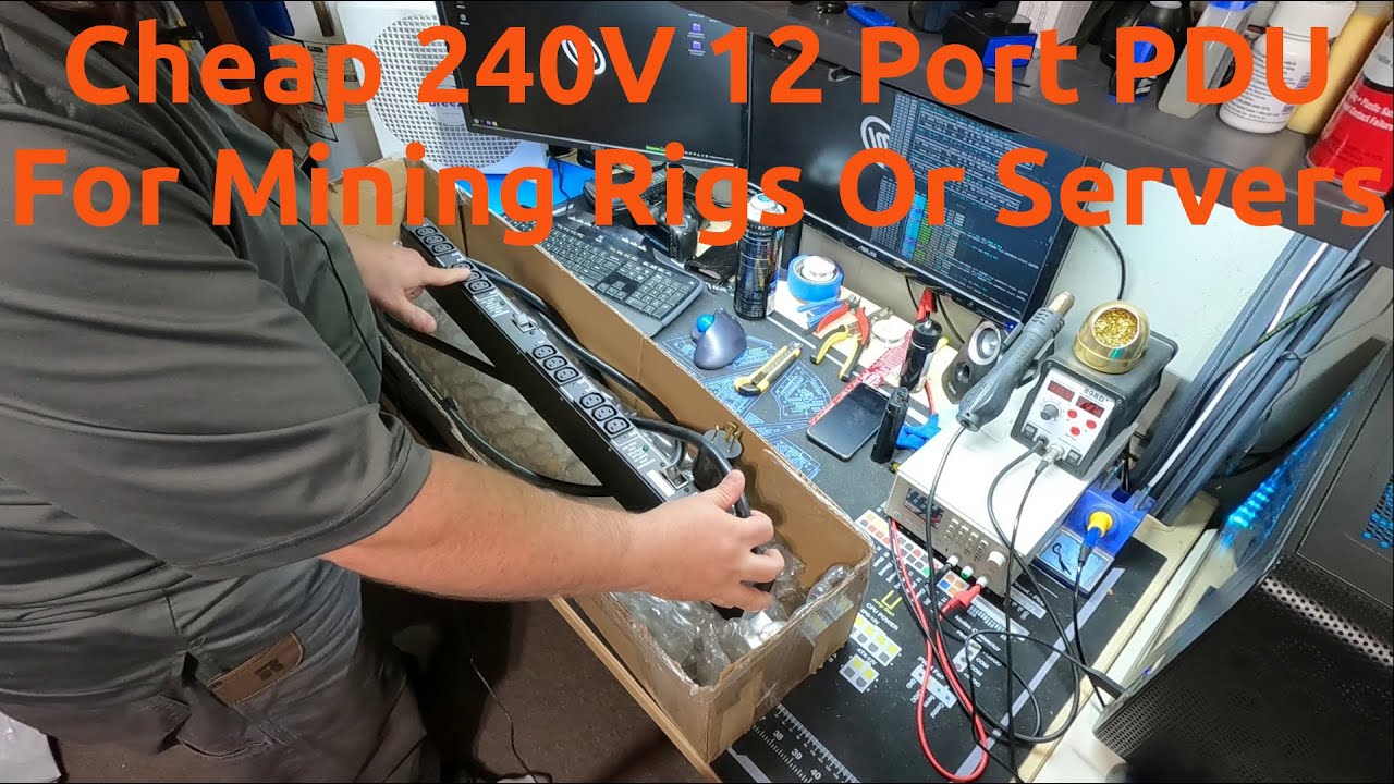Cheap 240V 12 Port PDU For Mining Rigs Or Servers