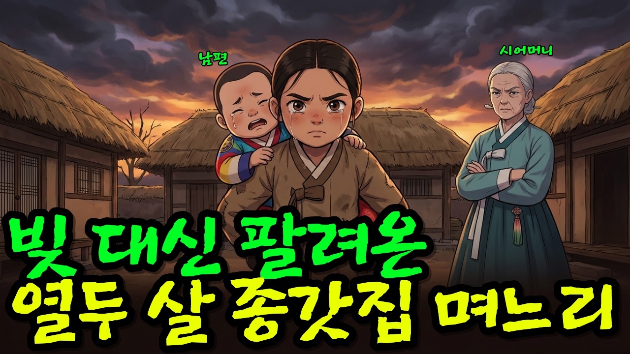 빚 대신 팔려온 열두 살 종갓집 며느리, 임금도 인정한 명장이 되다 (실화) 야담ㅣ민담ㅣ설화ㅣ전설ㅣ조선야담ㅣ옛날이야기ㅣ오디오북ㅣ수면ㅣ잠잘때ㅣ권성징악ㅣ효도