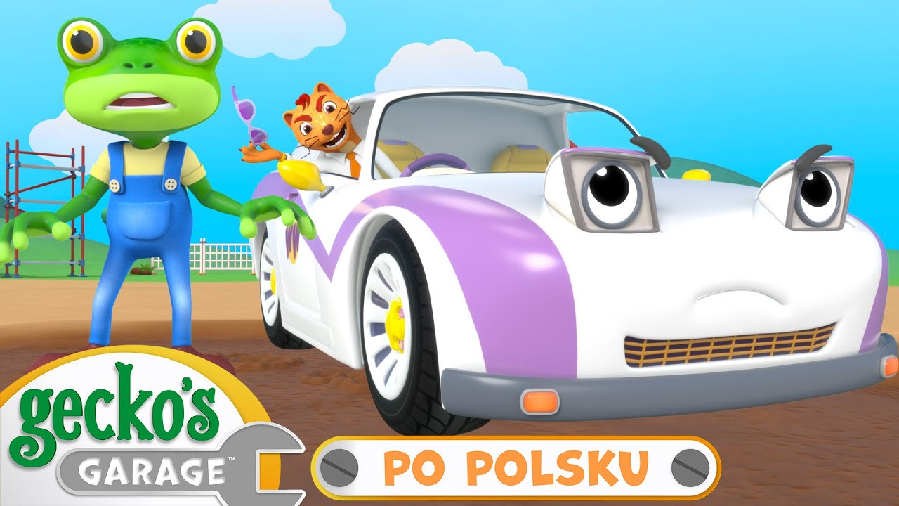 Nowy wóz pana Łasicy | Warsztat Gekona | Bajka dla dzieci po polsku | @GeckosGaragePoPolsku