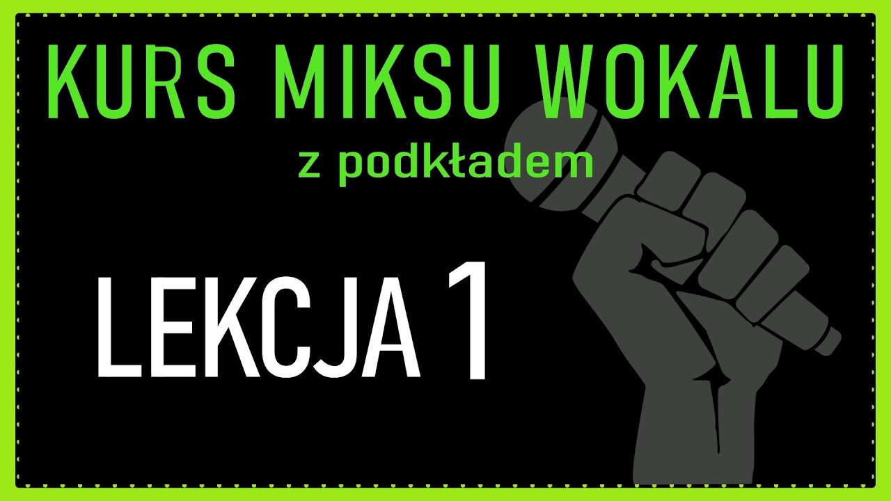 Miks wokalu z podkładem, jaki program do nagrań, Audacity - LEKCJA 1