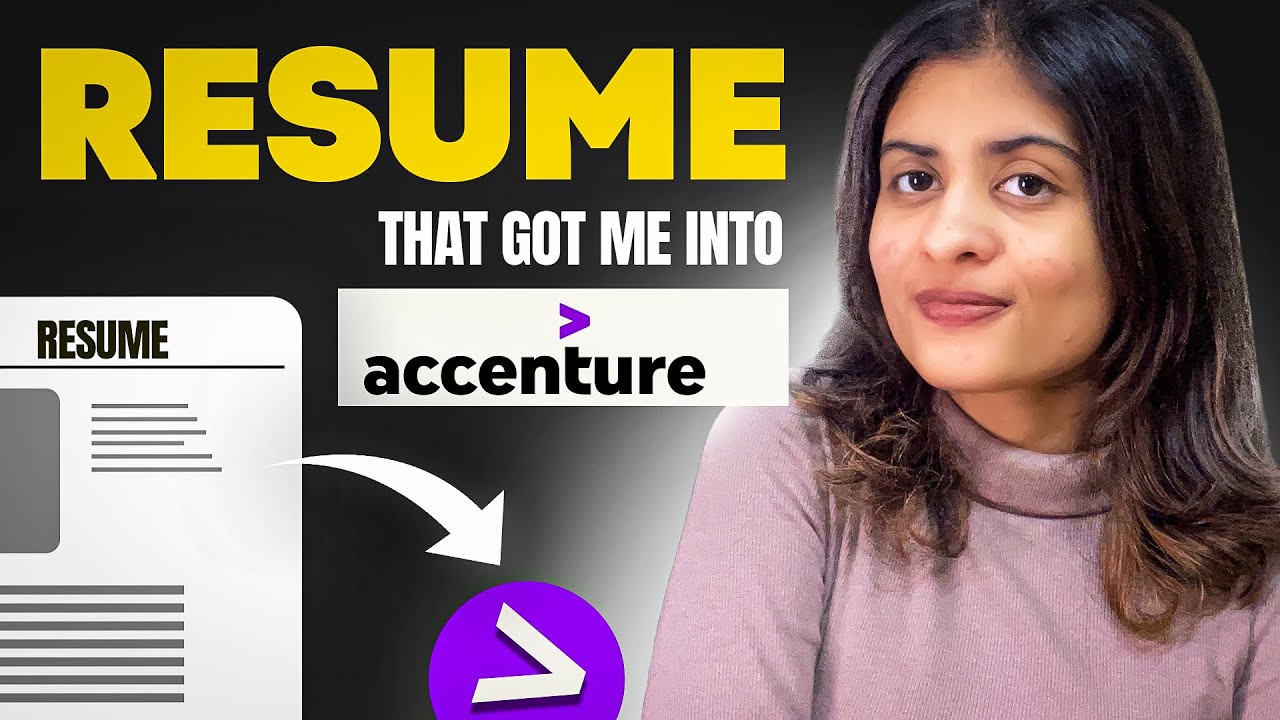 Резюме, с которым меня взяли в Accenture без технического образования! | Советы по составлению ре...