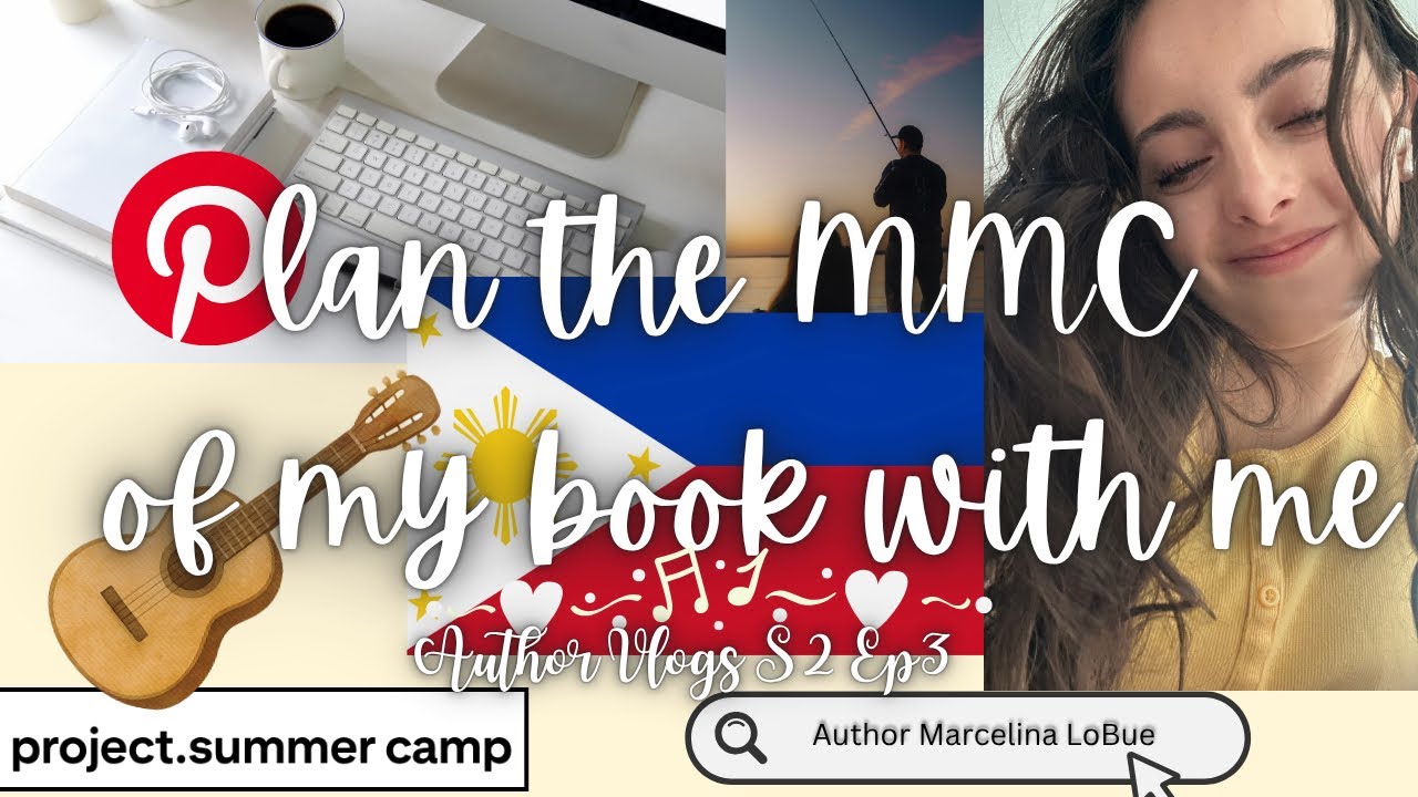 plan the mmc of my book with me (ft. fangirling 🤭) | author vlogs s2 ep3