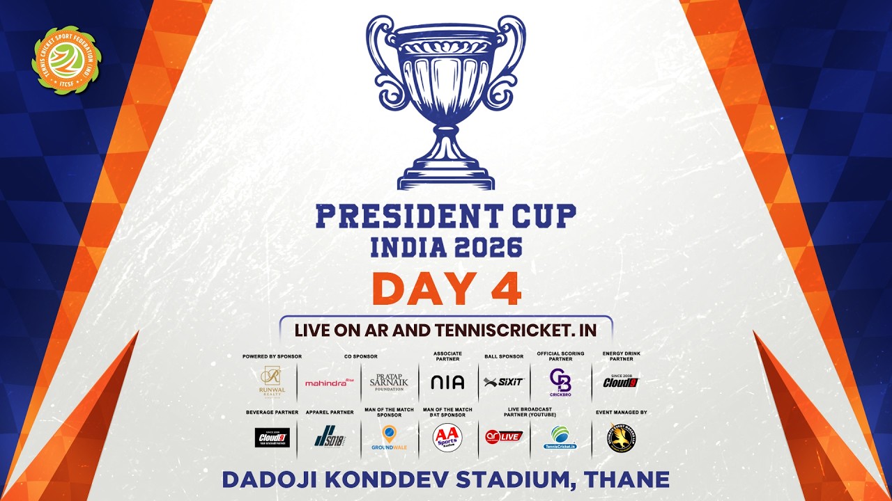 LIVE | PRESIDENT CUP INDIA 2026 | DAY 4 |