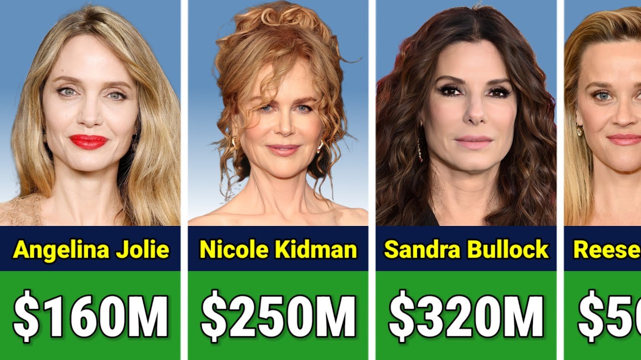 💰 Top 100 Richest Actresses in 2025