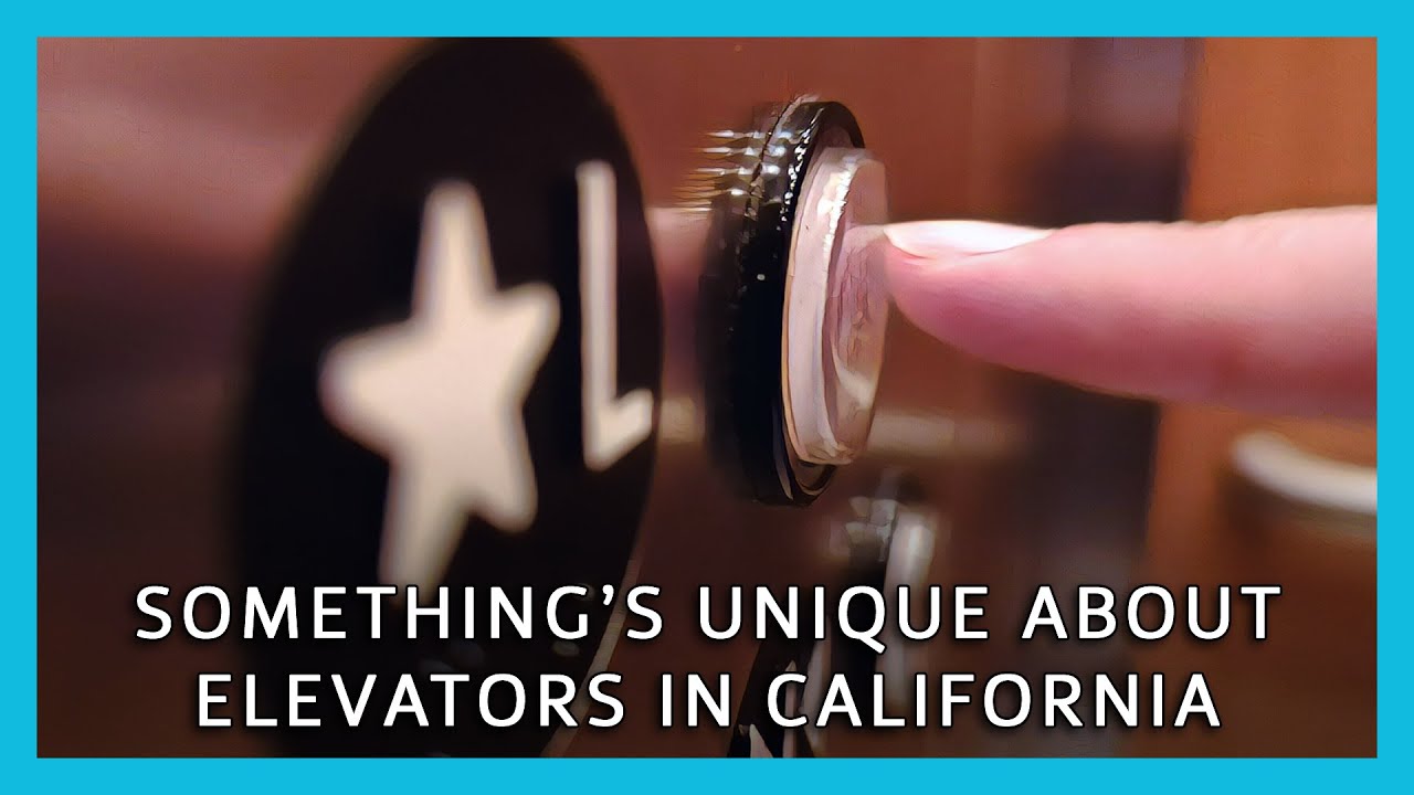 Something's Unique About Elevators in California