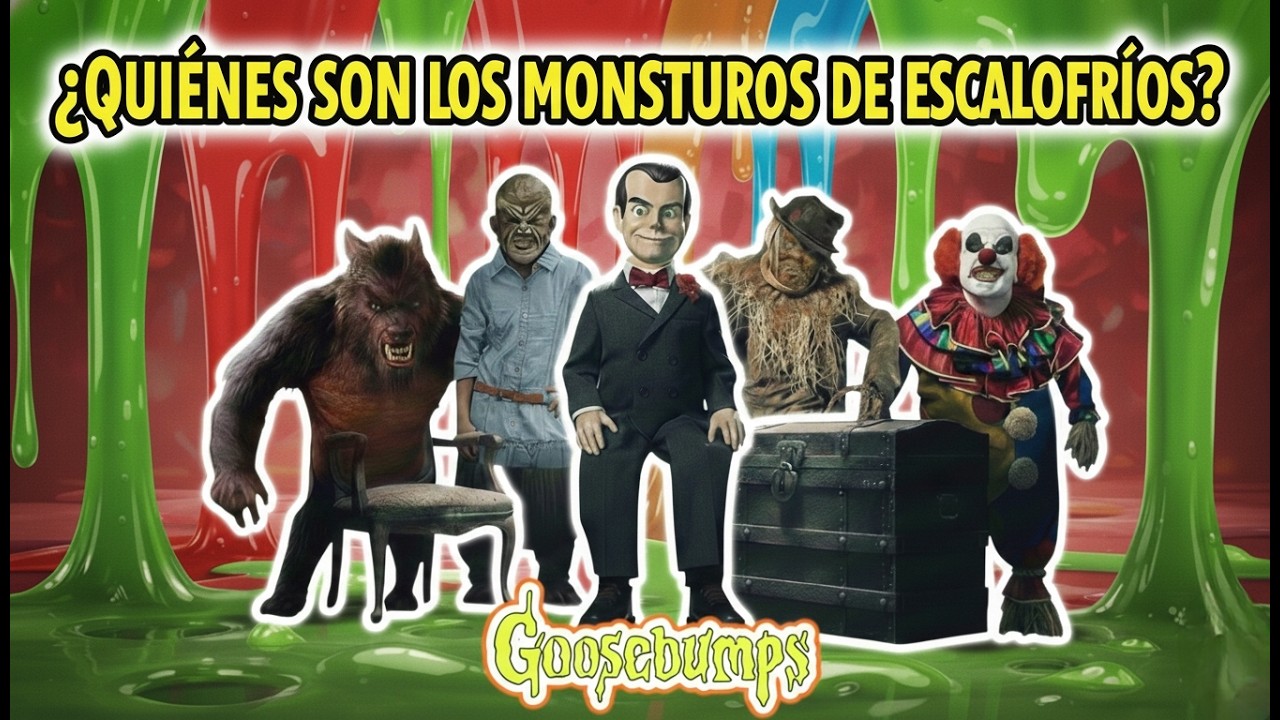 los monstruos de la película escalofríos