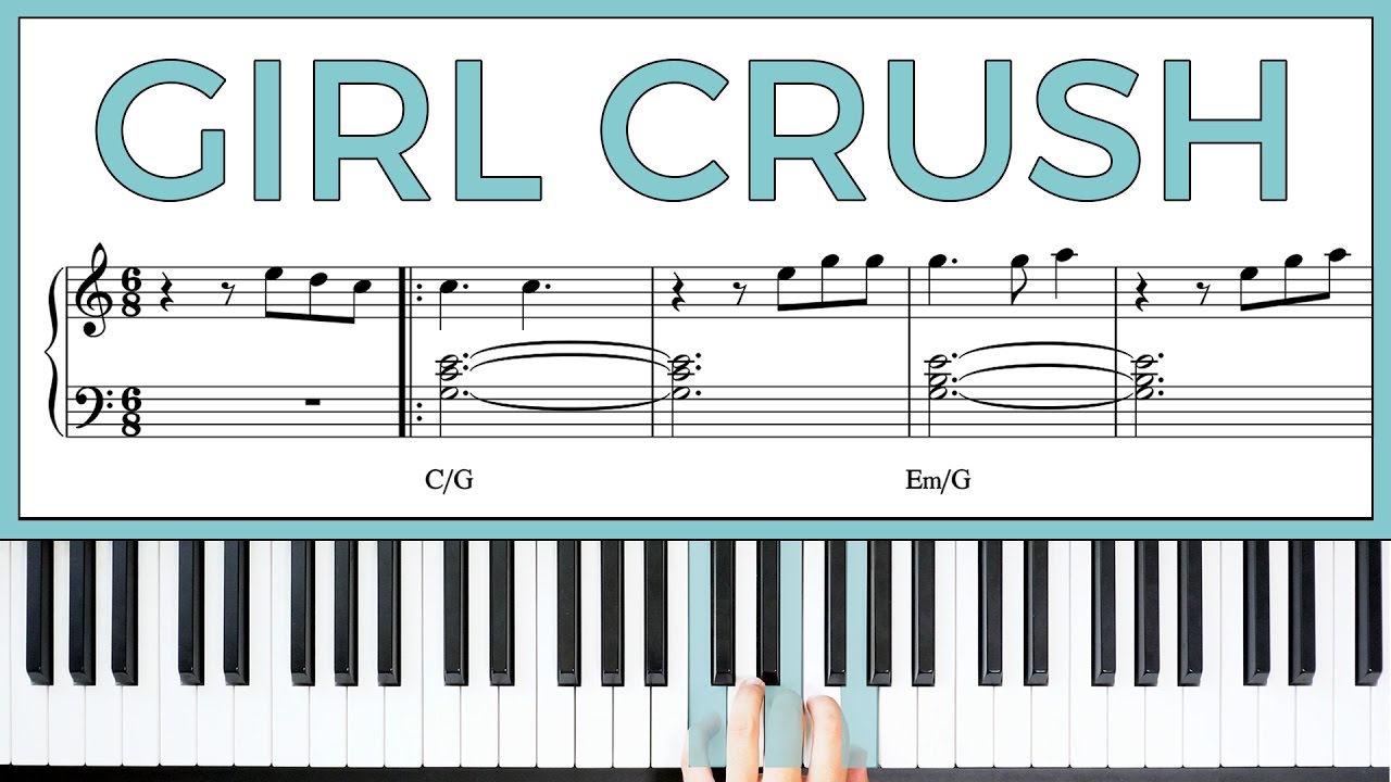 How to play 'Girl Crush' by Little Big Town on the piano -- Playground Sessions