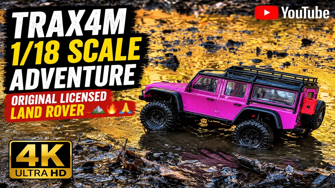 Trax4M 1/18 scale adventure original licensed Land Rover 🍁🍂🙏