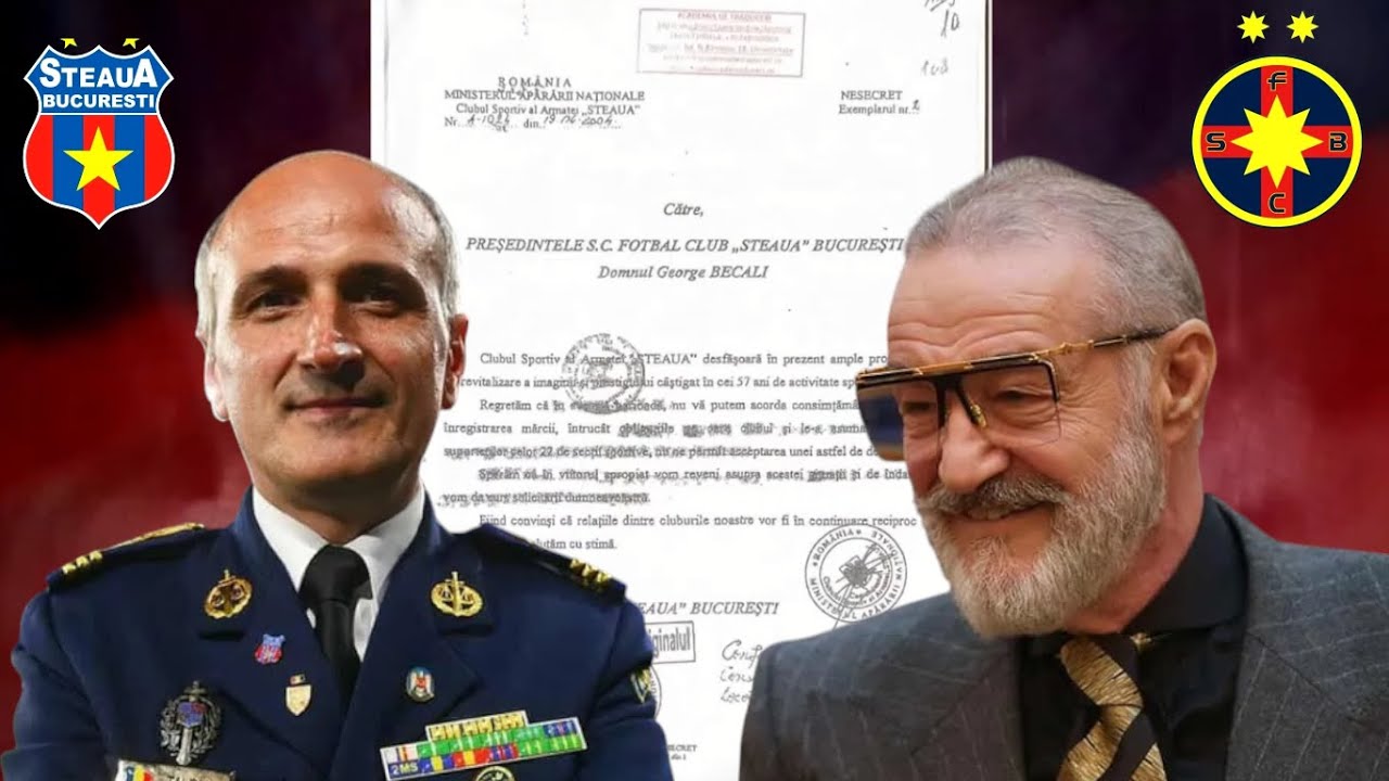 DEZVĂLUIRI: Cum arată DOCUMENTUL semnat de Florin Talpan, când Gigi Becali era președinte la Steaua