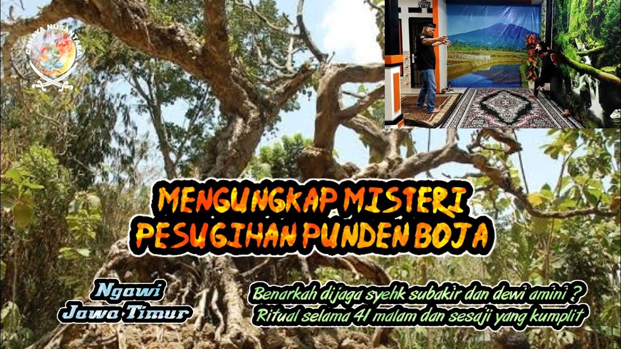 🔴 LIVE !! MENGUNGKAP MISTERI PESUGIHAN PUNDEN BOJA ( NGAWI - JAWA TIMUR )