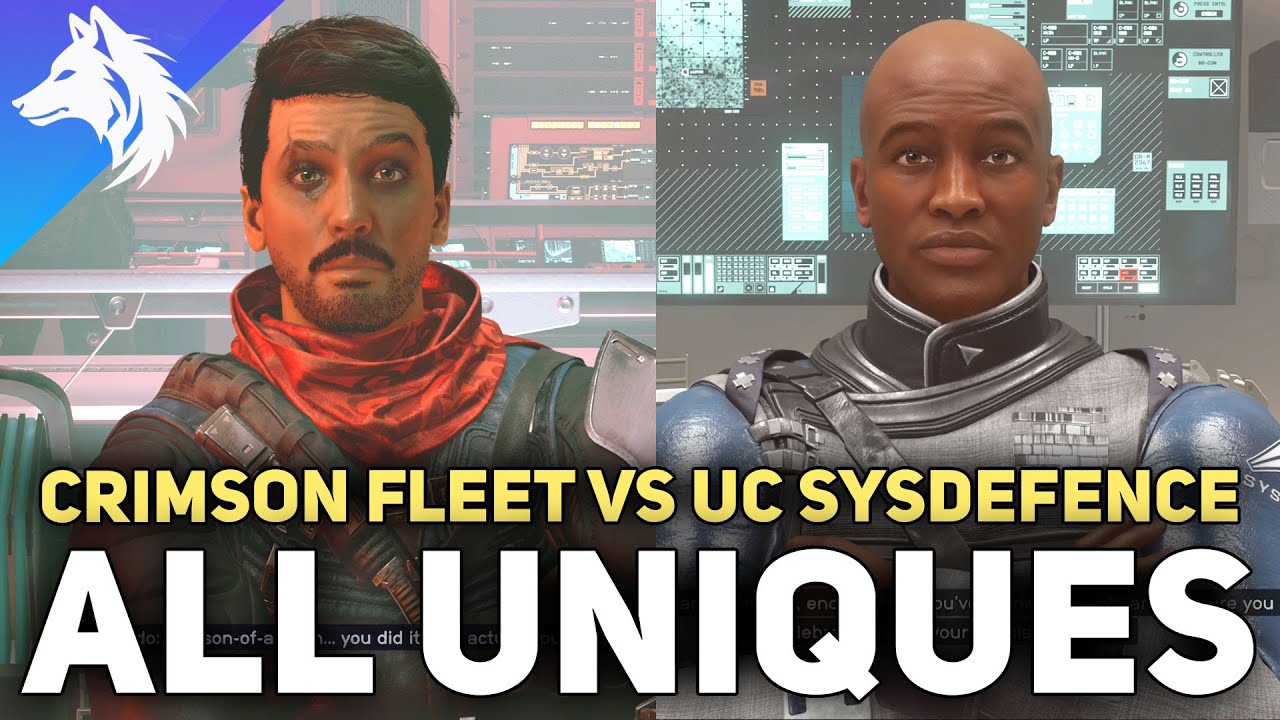 Starfield — Сторона Багрового флота или UC Sysdefence (Все 10 уникальных легендарных видов оружия...
