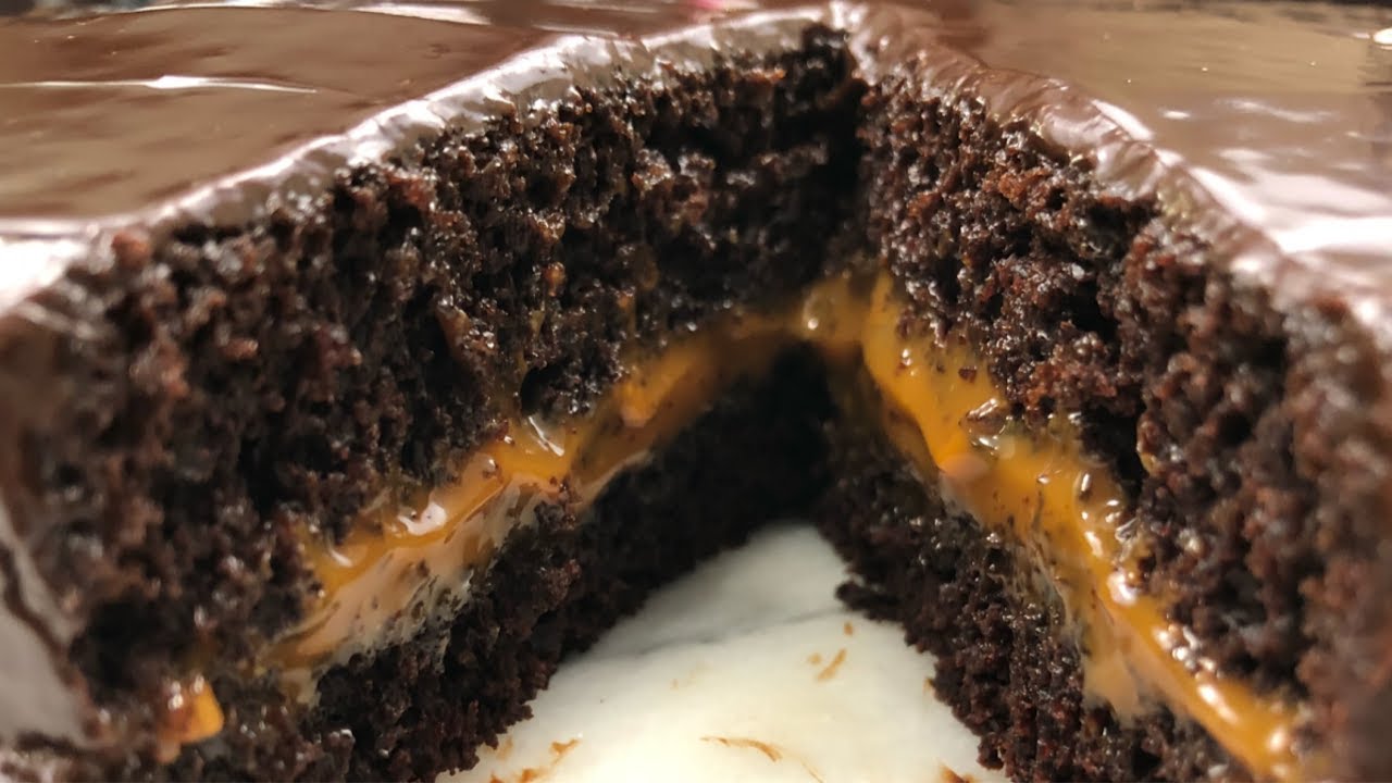 Pastel de Chocolate y Dulce de Leche