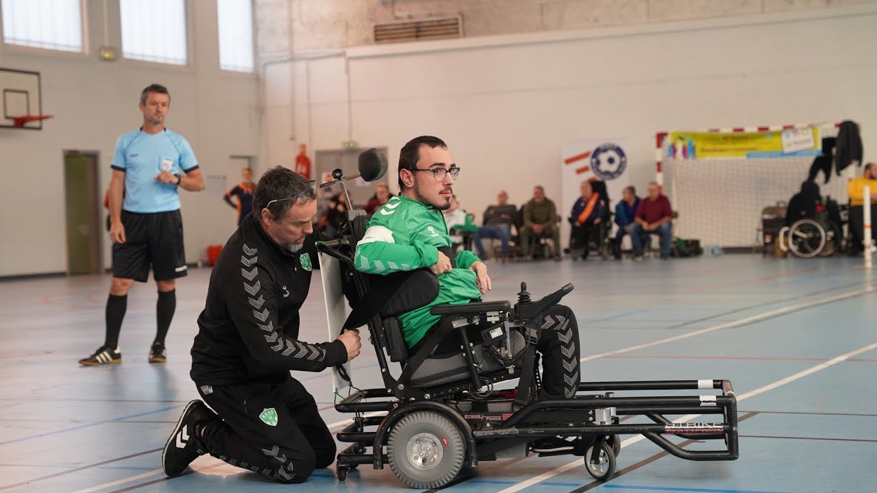 L'équipe Foot-Fauteuil ASSE Cœur-Vert Aesio s'apprête à découvrir la D1 !