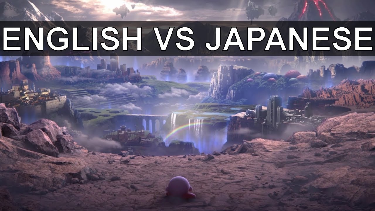 Super Smash Bros. Ultimate: English VS Japanese Opening Cinematic | Comparison