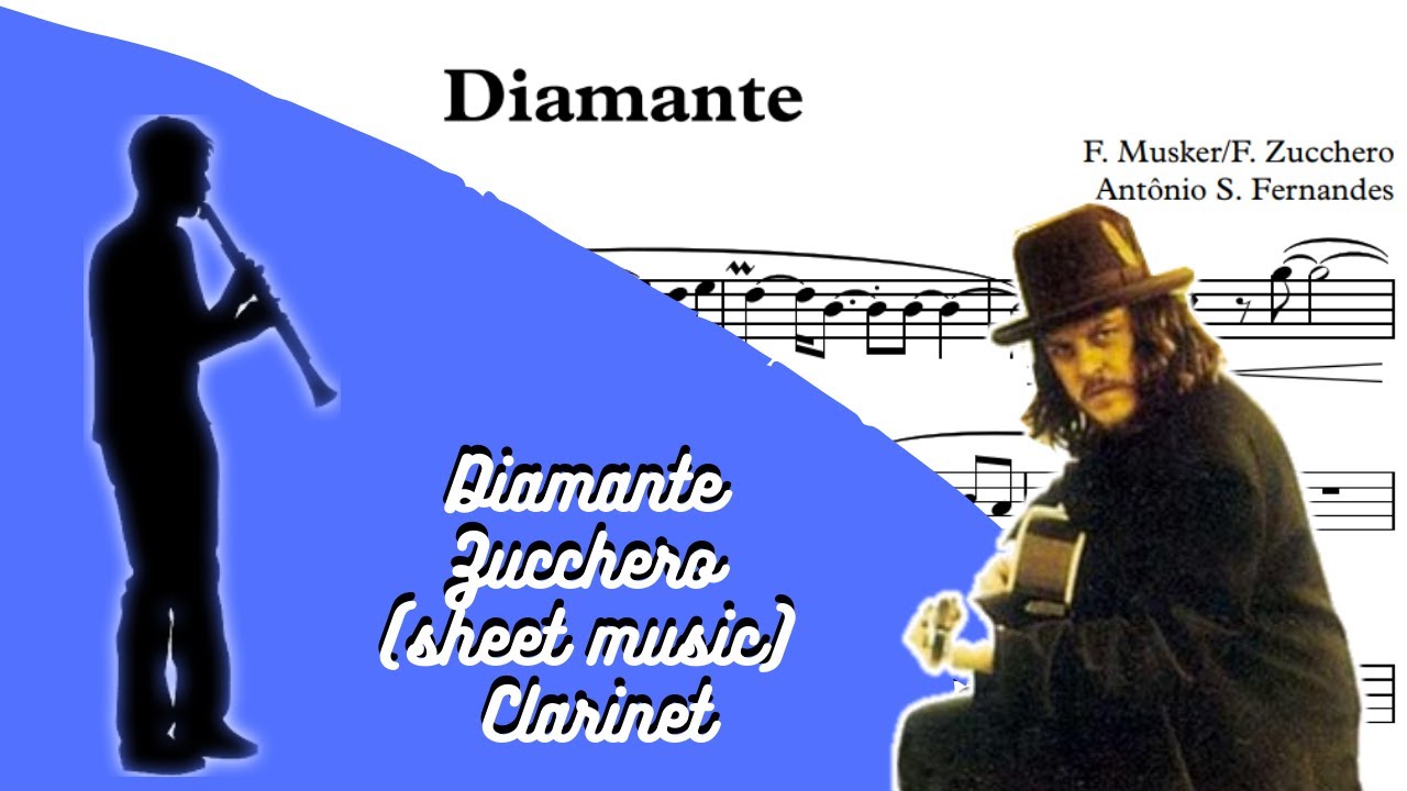 Diamante - Zucchero (sheet music) Clarinet