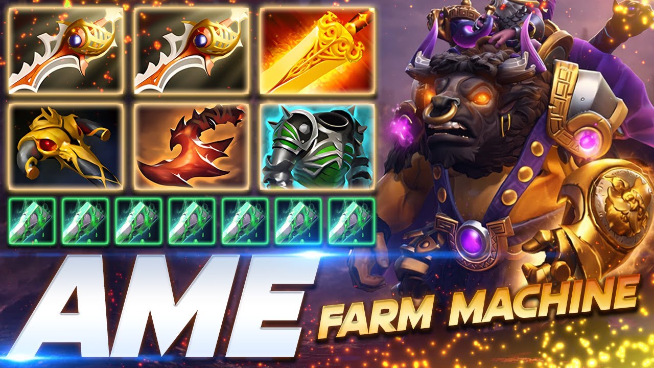 Ame Alchemist Farm God - Dota 2 Pro Gameplay [Watch & Learn]