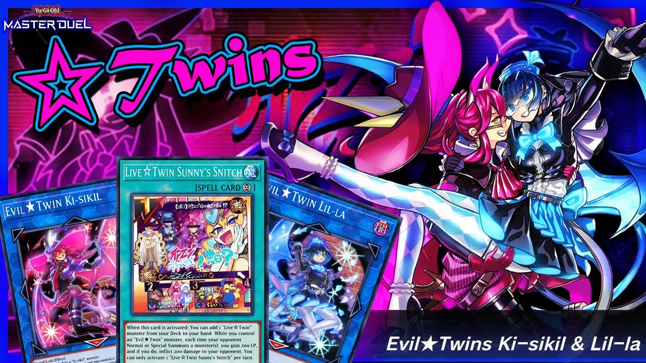 LivEvil☆Twins! Easy to learn Master duel deck! Live☆Twin / Evil☆Twin [Yu-Gi-Oh! Master Duel]