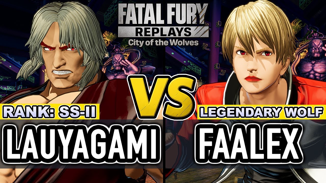 FF COTW ▰ LAUYAGAMI (Ken) vs FAALEX (Rock) ▰ Fatal Fury CotW DLC: Ken Day 1