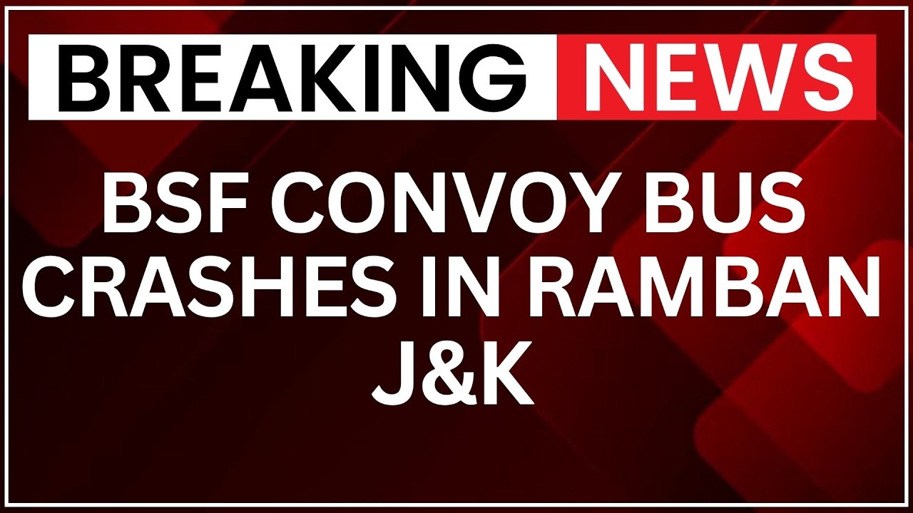 BSF Convoy Bus Hits Two Vehicles In Ramban Leaving Four Personnel Injured | NewsX
