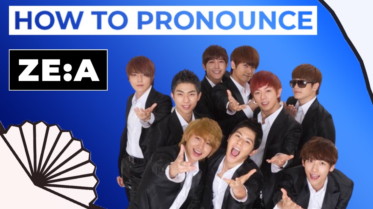 ZE:A How to pronounce #shorts
