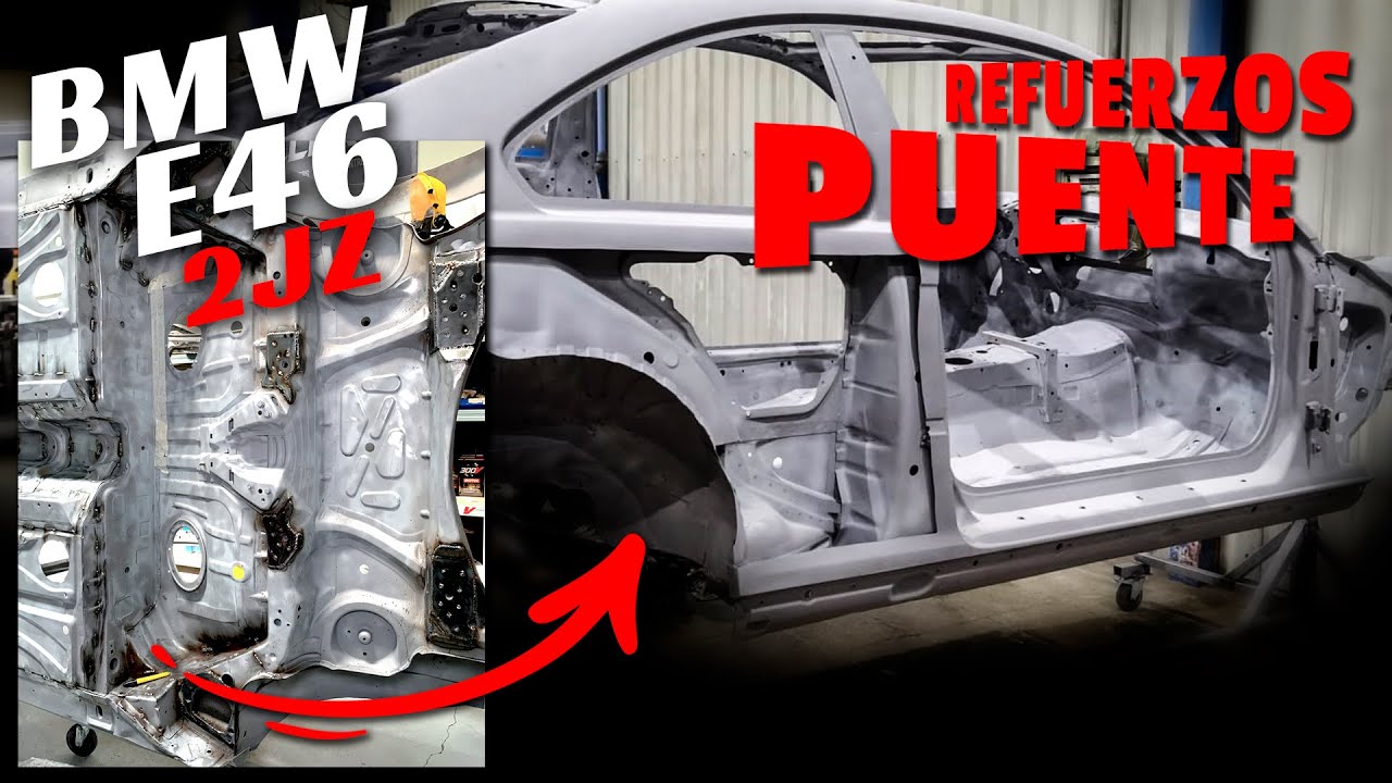 BMW E46 2JZ | REFUERZOS PUENTE TRASERO (solomon accesorios) - Family Drifting